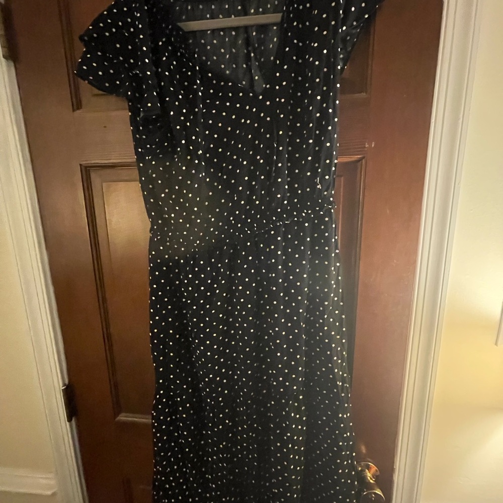 Black Polka Dot Dress